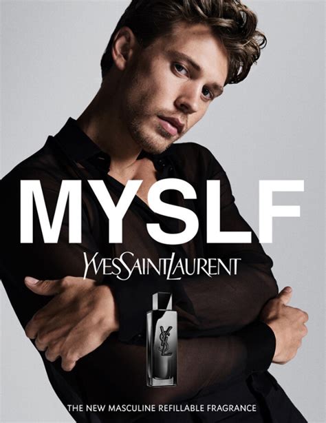 ysl muslf|myself YSL model.